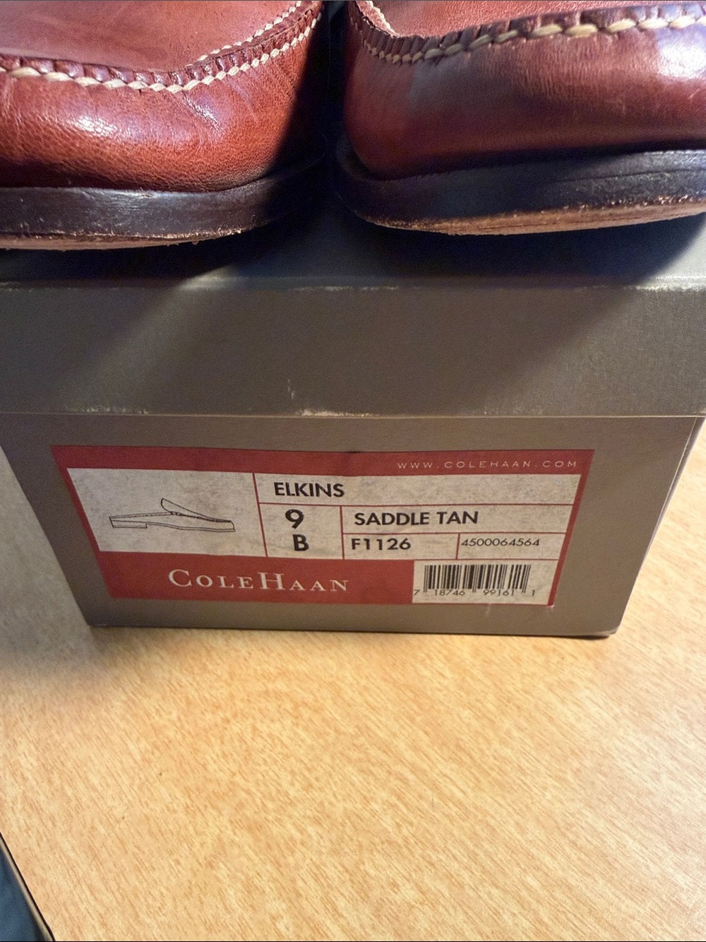 Cole Haan Tan Leather Loafer Mules Women’s 9 - Picture 2 of 6
